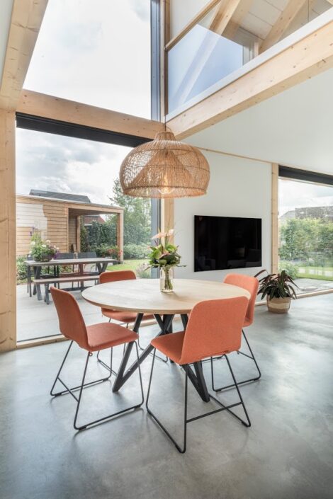 Finnhouse vakwerk architectuur